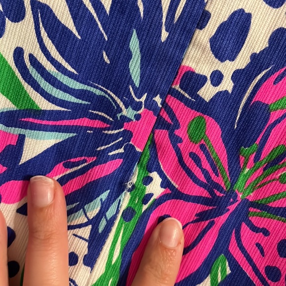 Lilly Pulitzer Leopard Multi Colored Dress Size 2 - Picture 3 of 5